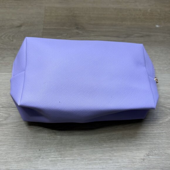 NWOT Cosmetic Makeup Toiletry Bag | Face | Purple - Picture 3 of 4